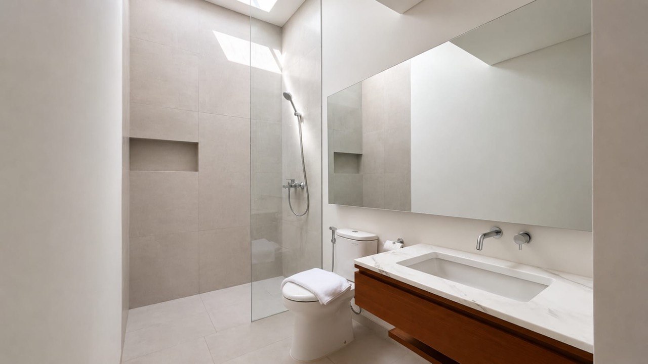 Luxury Villa Modern Tropical 4BR di Kawasan Elite Renon - Foto 14
