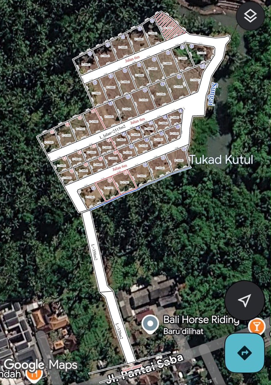 Kavling Premium Zona Pink di Pantai Saba Gianyar - Foto 7